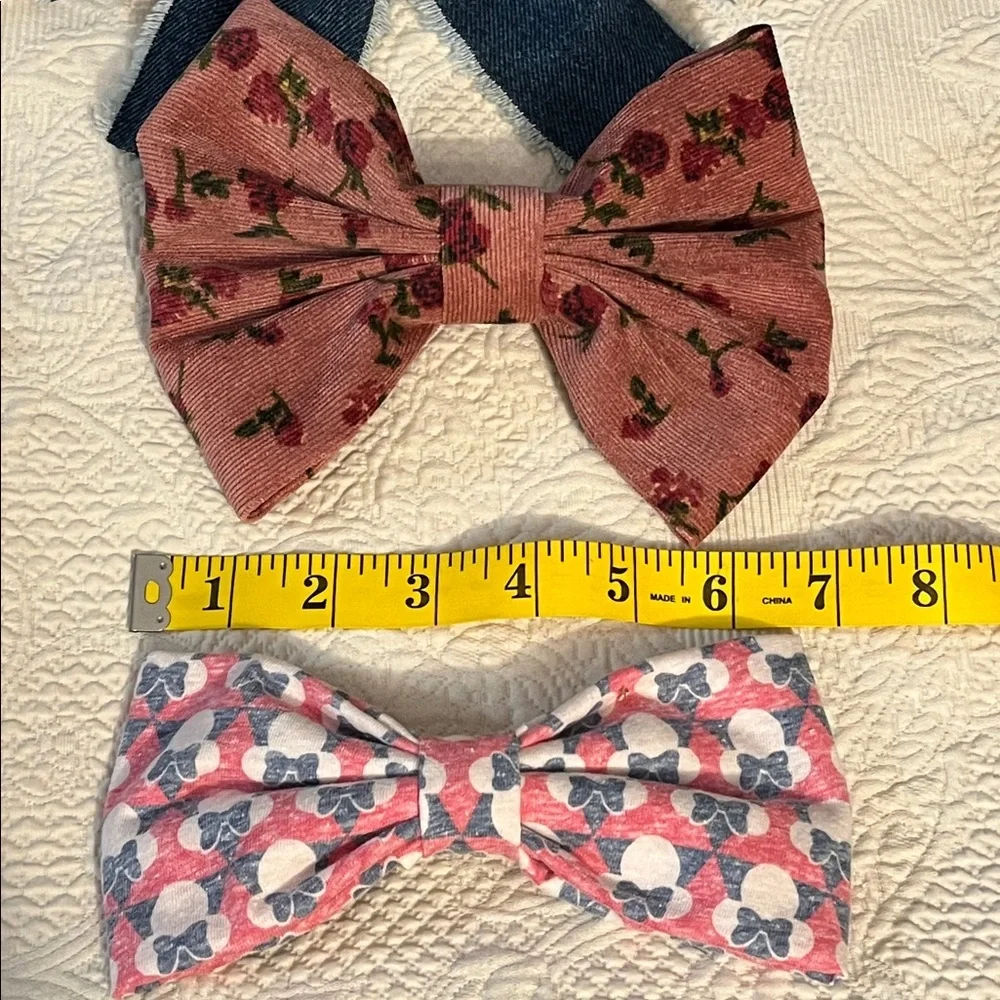 Kawaii Coquette Hairbow Bundle Lot Cottagecore Western Festival Preppy Bow